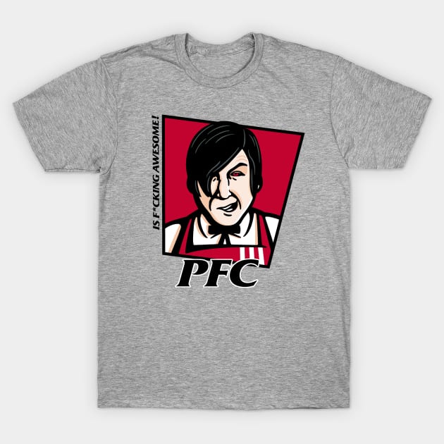 Popeyes Fried Chicken! T-Shirt by Raffiti